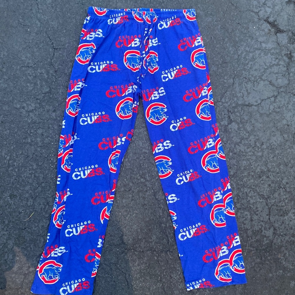 Intersex Cubs Pajama Bottoms. Size adult medium